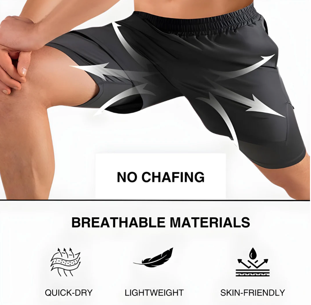 Clora 2 in 1 Running Shorts