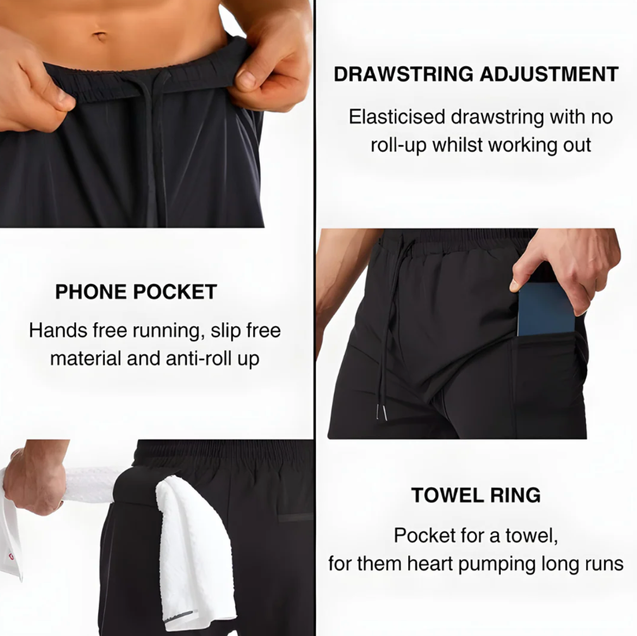 Clora 2 in 1 Running Shorts